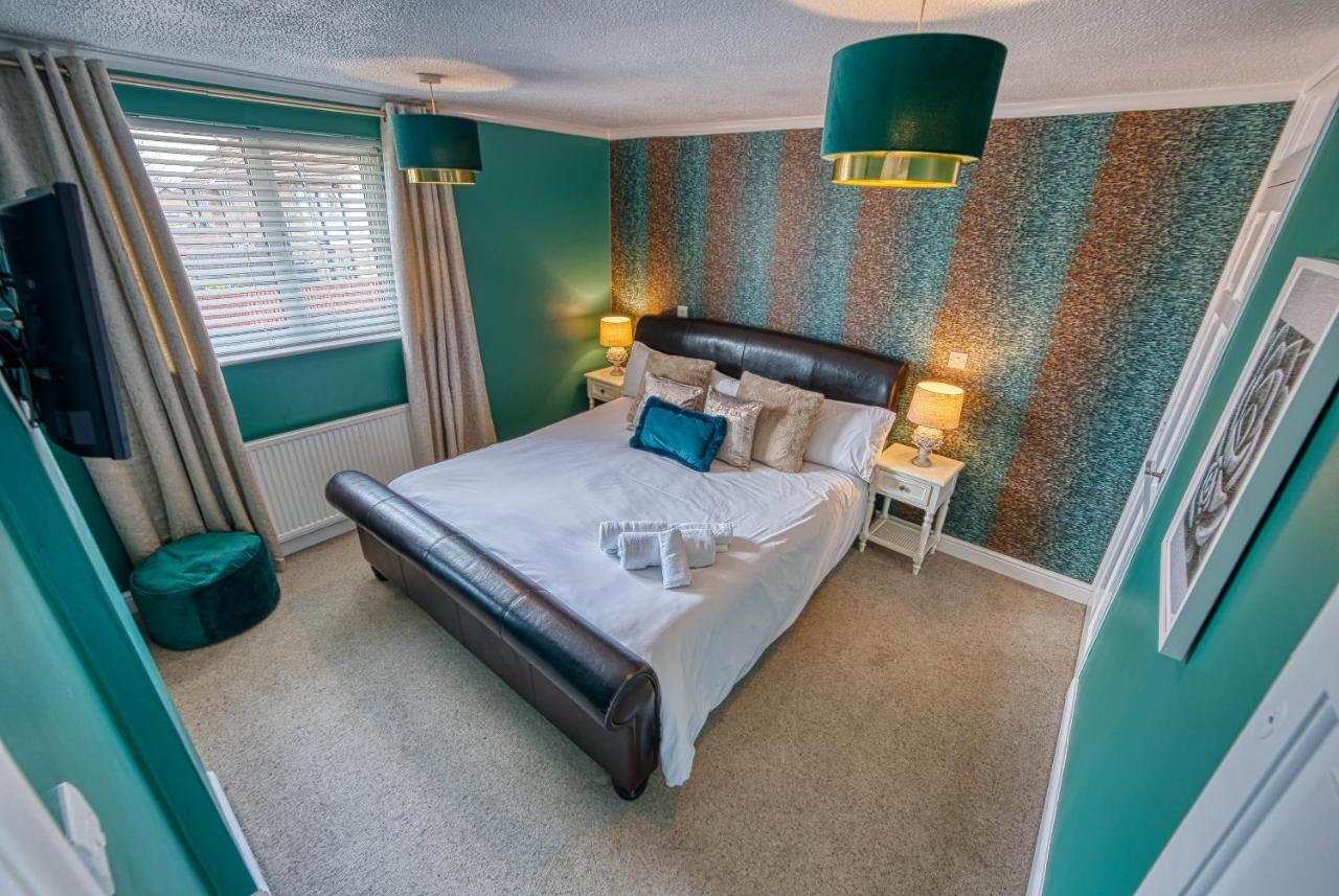 Capri 13 Sa - Contemporary 2 Bedroom House In Loughborough With Free Parking, Close To Loughborough University & M1 Motorway Exterior photo